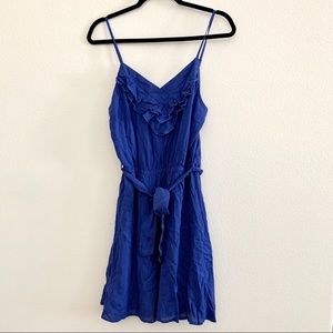 Lush Periwinkle Spaghetti Strap Dress Sz M